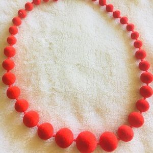 Beautiful red necklace